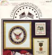 Counted Thread Cross Stitch Book 56 - Navy