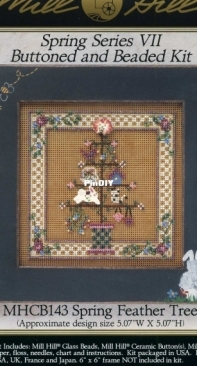 Mill Hill Button & Beaded Kits Spring VII MHCB143 Spring Feather Tree