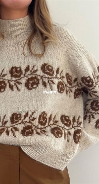 Rosie Sweater by Lene Holme Samsøe - LeKnit - German