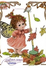 Cross Stitch Design Rinna - Fairy autumn afternoon