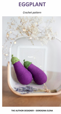 Dorogina Toys - Knitted World by Elena - Elena Dorogina - Eggplant - Free