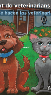 American Veterinary Medical Asociation - What do veterinarians do? ¿Qué hacen los veterinarios? - English/Spanish - Free