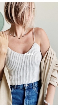 Crochet Together - Svetlana Kochkina - Pixel Top - Free