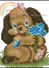 Zolotoe Runo D-027 Forget me xsd + pcs