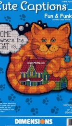 Dimensions 72478 Cute Captions Fun & Funky - Purrfect Home