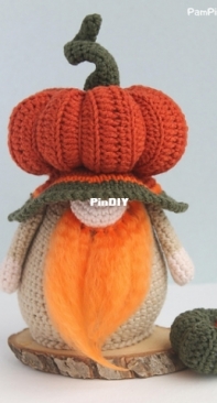 Pam Pino Design - Nazeli Mkrtchyan-Tadevosyan - Pumpkin gnome