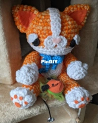 Outlaw Heart Creations - Jaycene and Janessa Mock - Jumbo Double Strand Kitty Cat