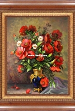 Levron - Poppies and an ancient vase