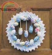 Lily Sugar n Cream - Happy Easter Wreath - Free
