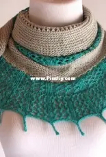 Neptunes Tide Shawl by Benjamin Krudwig-Free