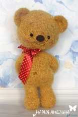 Toys by Anilema - Maria Amelina - Bear Medok -  Medok the Bear - Russian