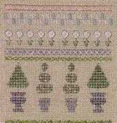 Jeannette Douglas Designs - Mini Topiary II Sampler/Needleroll