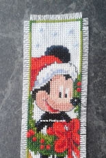 Vervaco PN-0145656 Hurra Christmas Bookmark