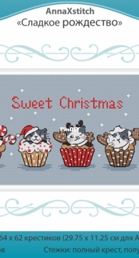 AnnaXstitch - 0563 Sweet Christmas Anna Nolfina