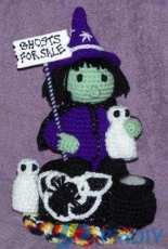 Four Bees Designs - Deborah Ross - Ghost for sale yard sale treasure cake