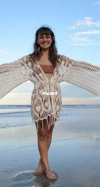 Hippy Daze - Alanna Miall - Wonderland Cardigan