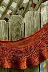 Calzone-A Trapeze Net, Half‐PI Shawl (or Scarf)l by Elen Pass-Brandt-Free
