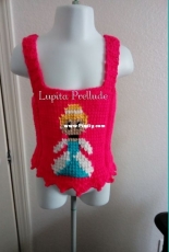 Girl bodice top