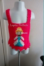 Girl bodice top