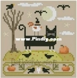 The Floss Box - The Black Cat of Halloween