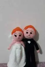 Amigurumi Bride and Groom