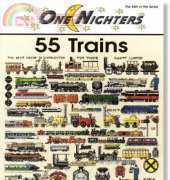 Jeanette Crews Designs - One Nighters 454 - 55 Trains PCS