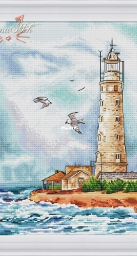 Alena Stitch - Coral Lighthouse by Alena Savchenko