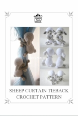Knitwear by Yuliya O - Sheep curtain tieback