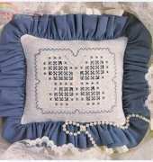 Hardanger - Scented Butterfly Pillow - Anne Stanton