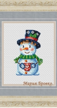 Snowman by Maria Brovko