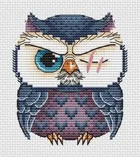 Brawler Owl by Veronika Zatsepina