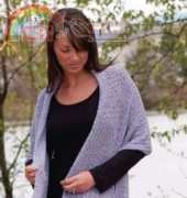 Cascade Alpaca Lace Elegant Wrap - Free