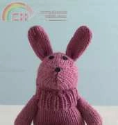 Lion Brand Wool-Ease-90569AD-Bouncy Bunny Sock Critter-Free