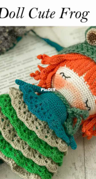 Crochet Confetti - Irina Moilova  - Doll Cute Frog