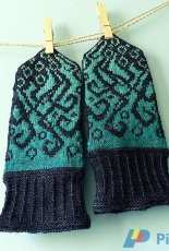 Valeria K Knits -Tursas Mittens by Valeria Kerkkä-Free