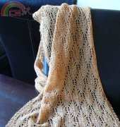 Saskia Shawl/Wrap by Angelique den Brok-Free