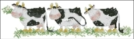Heritage Stitchcraft - The Margaret Sherry Collection MSMO729 Moo Moo Moo PCS + XSD