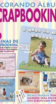Decorando Albuns Scrapbooking -  30 – March 2025 - Portuguese