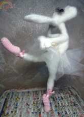 Hare ballerina