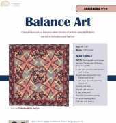 TaylorMade by Design-Balance Art-Free Quilt Pattern