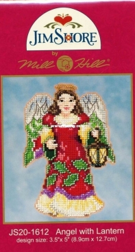 Mill Hill JS20-1612 Jim Shore - Angel with Lantern