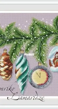 Decorating The Christmas Tree by Tamriko Lamaridze