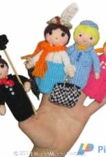 Handmadeawards - Loly Fuertes - Mary Poppins Finger Puppets