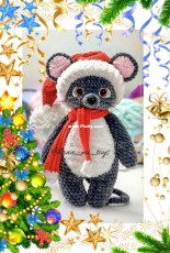 Lana Mi Toys - Irina Ilinova - Christmas Mouse - Russian