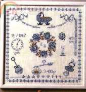 Permin 39-7132, 39-7133 - Baby Sampler