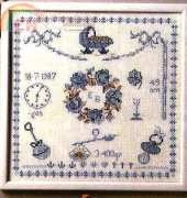 Permin 39-7132, 39-7133 - Baby Sampler