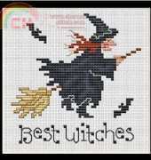Sullivans - Sue Hillis Designs - Best Witches (Small Version)