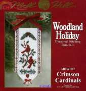 Mill Hill MHWH67 - Woodland Holiday Crimson Cardinals