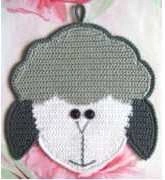 Little Owls Hut - Svetlana Zabelina- Sheeps Head Potholder