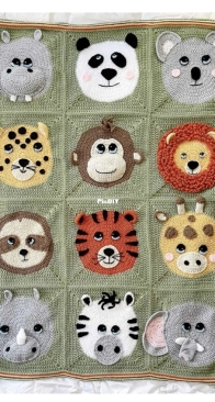 Nanas Crafty Home - Tonya Bush - Animal blanket - Free